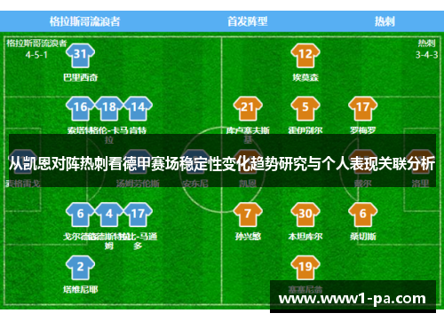 从凯恩对阵热刺看德甲赛场稳定性变化趋势研究与个人表现关联分析